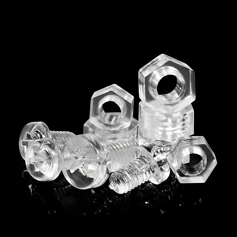 transparent PC plastic screw 7 transparent PC plastic screw 7